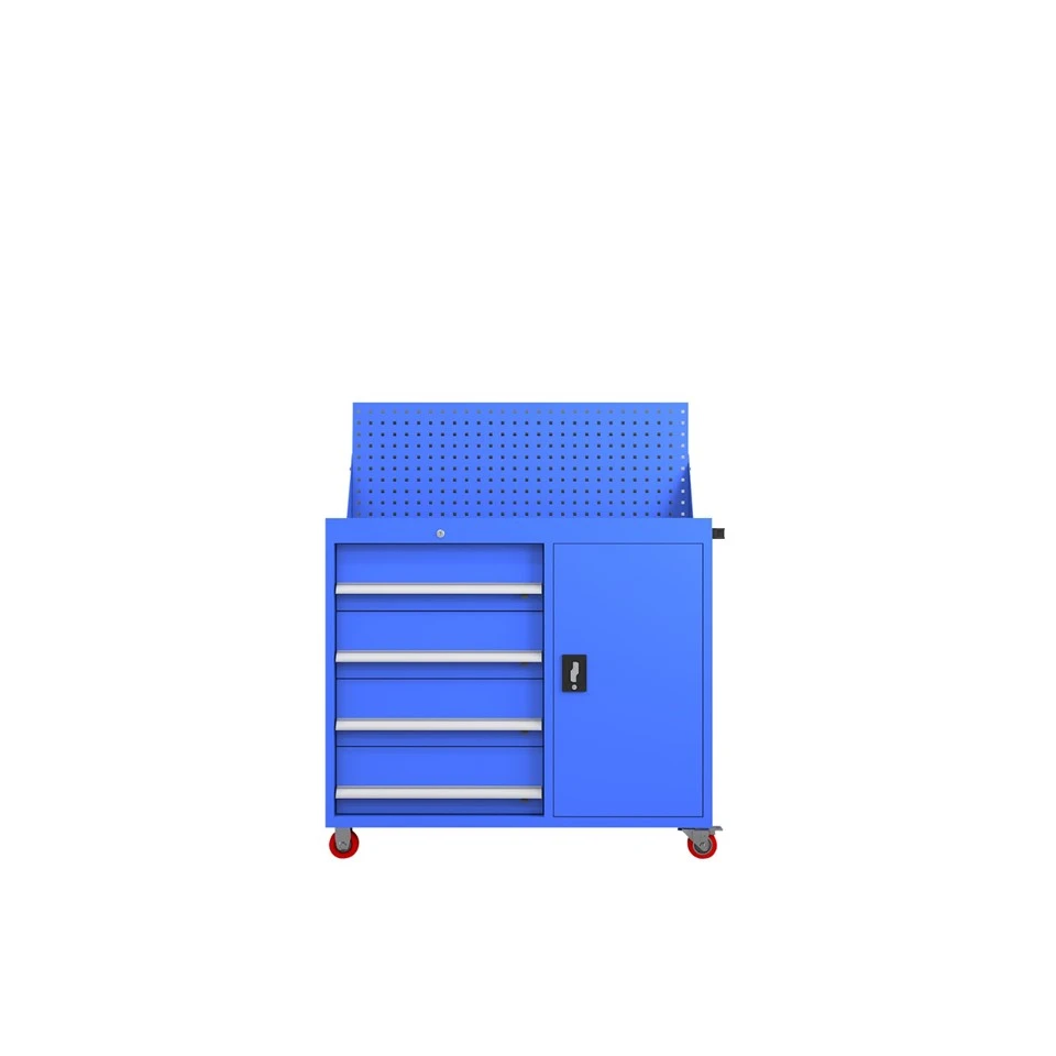 4-Drawer 1-Door Tool Cart best