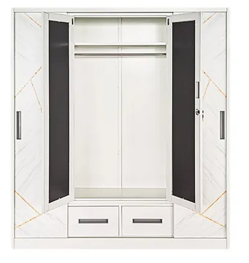 4 Sliding Door Wardrobe With Drawer And Mirror best