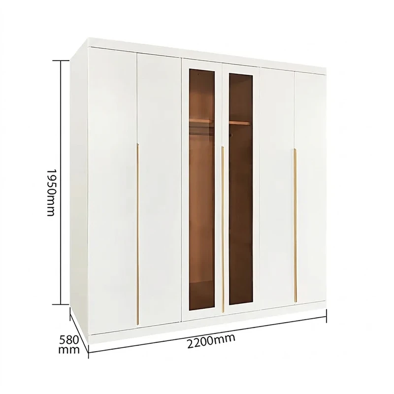 6-Door Long Handle Wardrobe suppliers