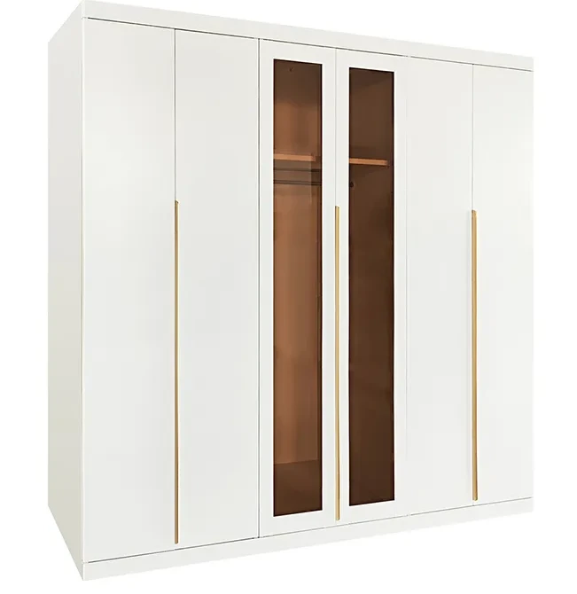 6-Door Long Handle Wardrobe