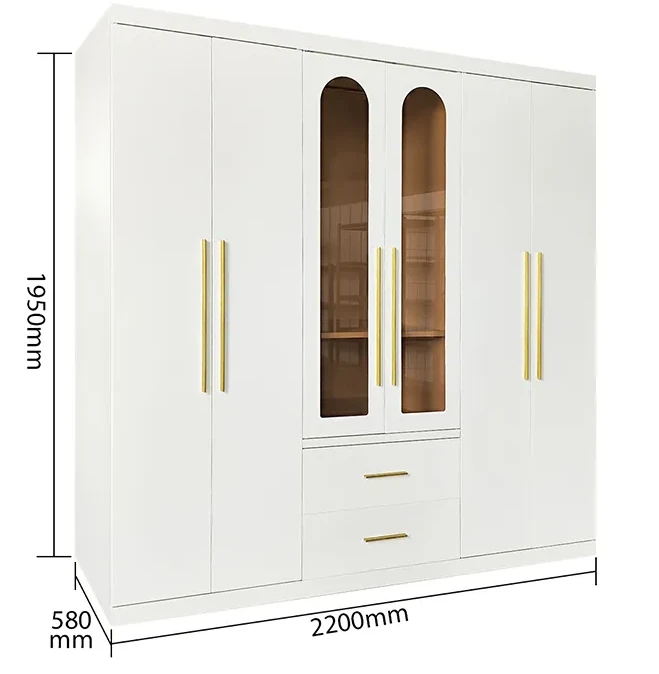 6 Door Wardrobe With Drawers suppliers